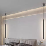 Höhenverstellbare LED Pendelleuchte im Nordischen Stil für Schlafzimmer