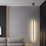 Höhenverstellbare LED Pendelleuchte im Nordischen Stil für Schlafzimmer