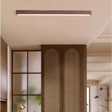 LED Deckenleuchte Lang aus Holz – Dimmbar