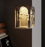 LED Einbau Gipswandleuchte mit Bewegungssensor für Ecken