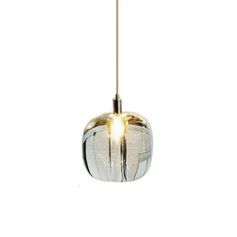Moderne LED Kristallpendelleuchte im Apfelform Design für Esszimmer