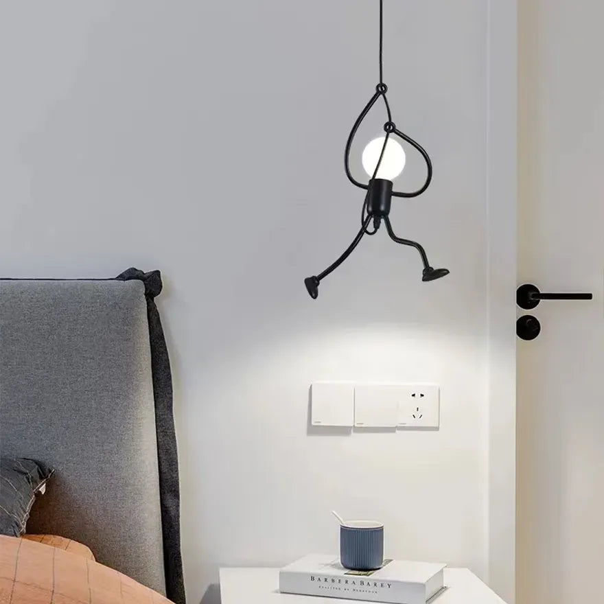 LED Pendelleuchte im kreativen Eisen-Design