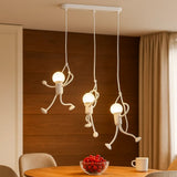 LED Pendelleuchte im kreativen Eisen-Design