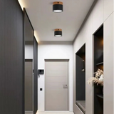 Makaron LED-Deckenstrahler in Zylinderform für Flur