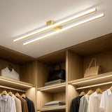 Moderne LED-Deckenleuchte im Doppelbalken-Design