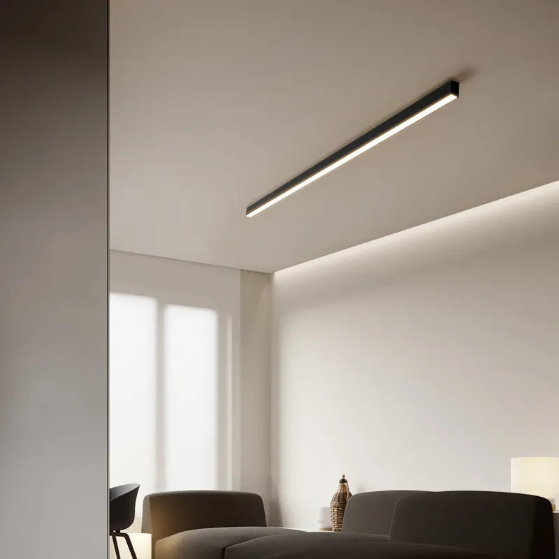 Moderne LED Deckenleuchte mit Dimmer für das Wohnzimmer
