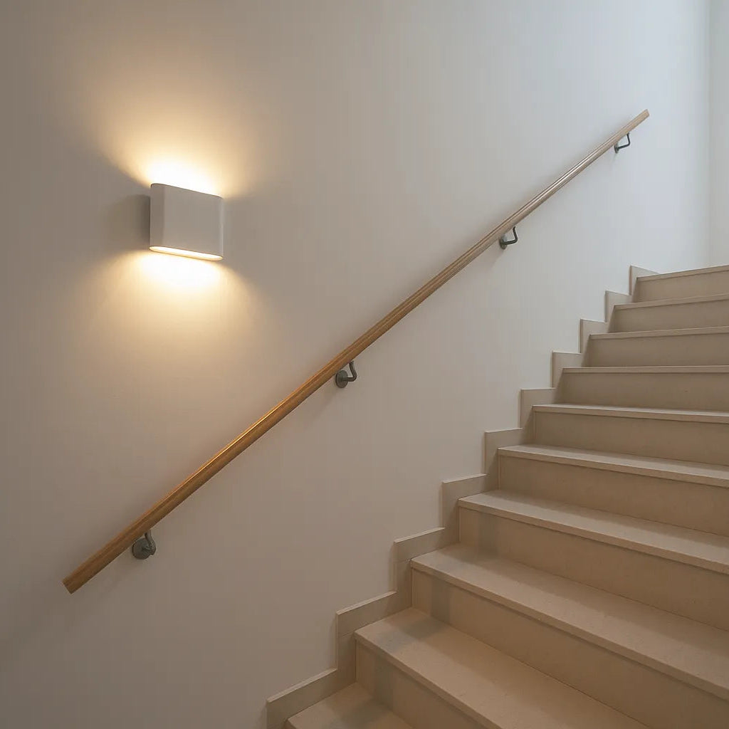 Moderne Ultradünne LED Wandleuchte für Treppenhaus
