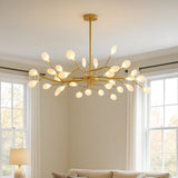 Moderner LED-Kronleuchter im Firefly-Design