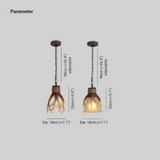 Rustikale Pendelleuchte mit Baumast Design für das Esszimmer