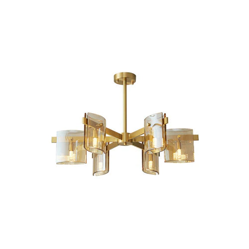 Gold Multi-Arm-Schlafzimmer moderner Kronleuchter