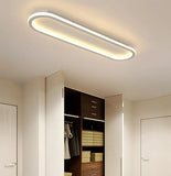 Ultraflache ovale dimmbare LED-Deckenleuchte für den Flur