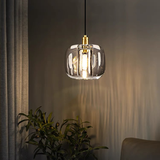 Moderne LED Kristallpendelleuchte im Apfelform Design für Esszimmer