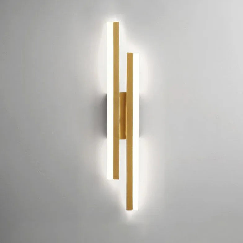 Minimalist Double Linear Dimmable Modern Wall Lights