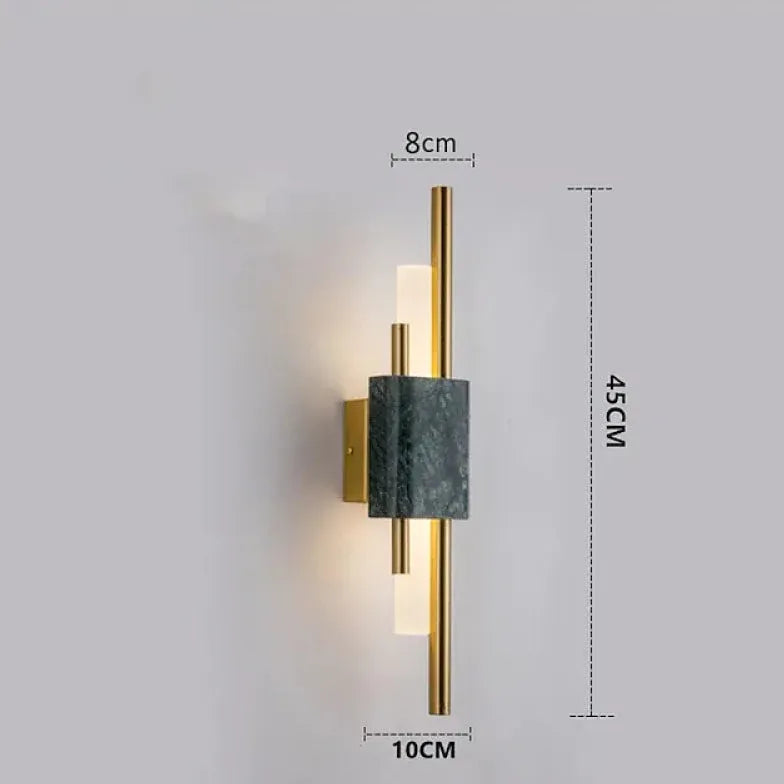 wandleuchte 2-flammig weiß elegante nordische moderne