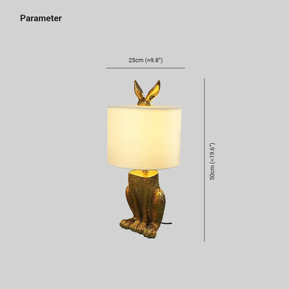 Animal-Shaped Design Bedside Table Lamp