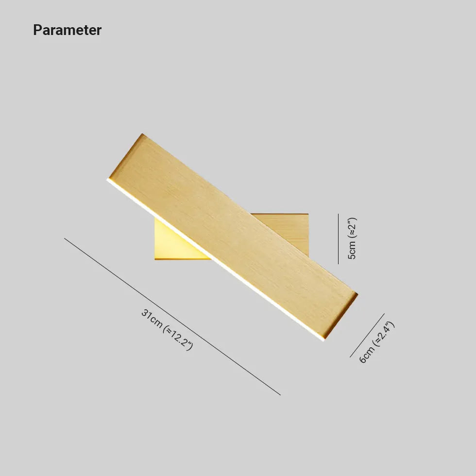 Rectangle Adjustable Modern Reading Light