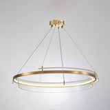 Ring Design Gold Modern Minimalist Pendant Light