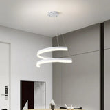 Office white led modern chandelier