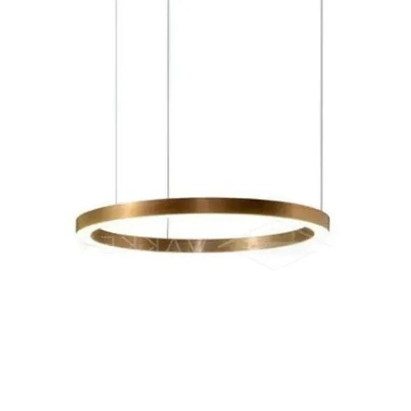 Gold LED Multi-Light-Rund-Design-Anhänger Licht