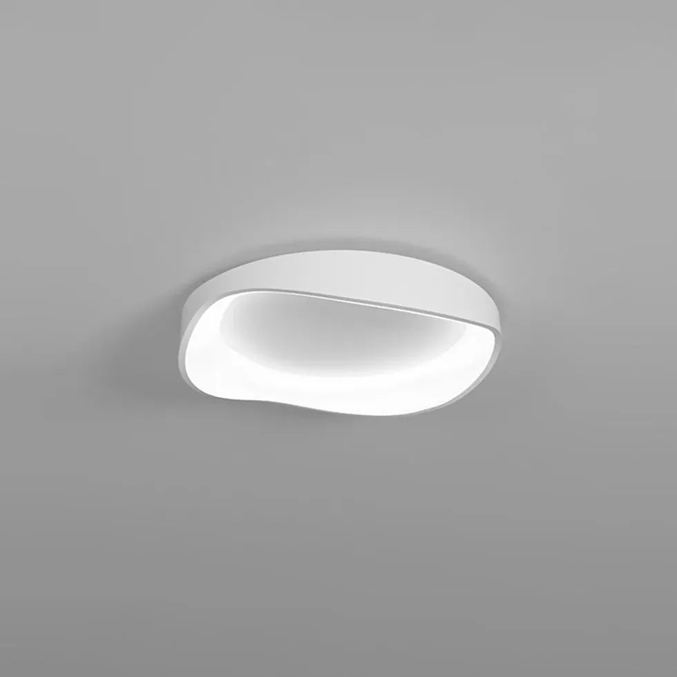 Streamlined Circular Design White LED Ceiling Light