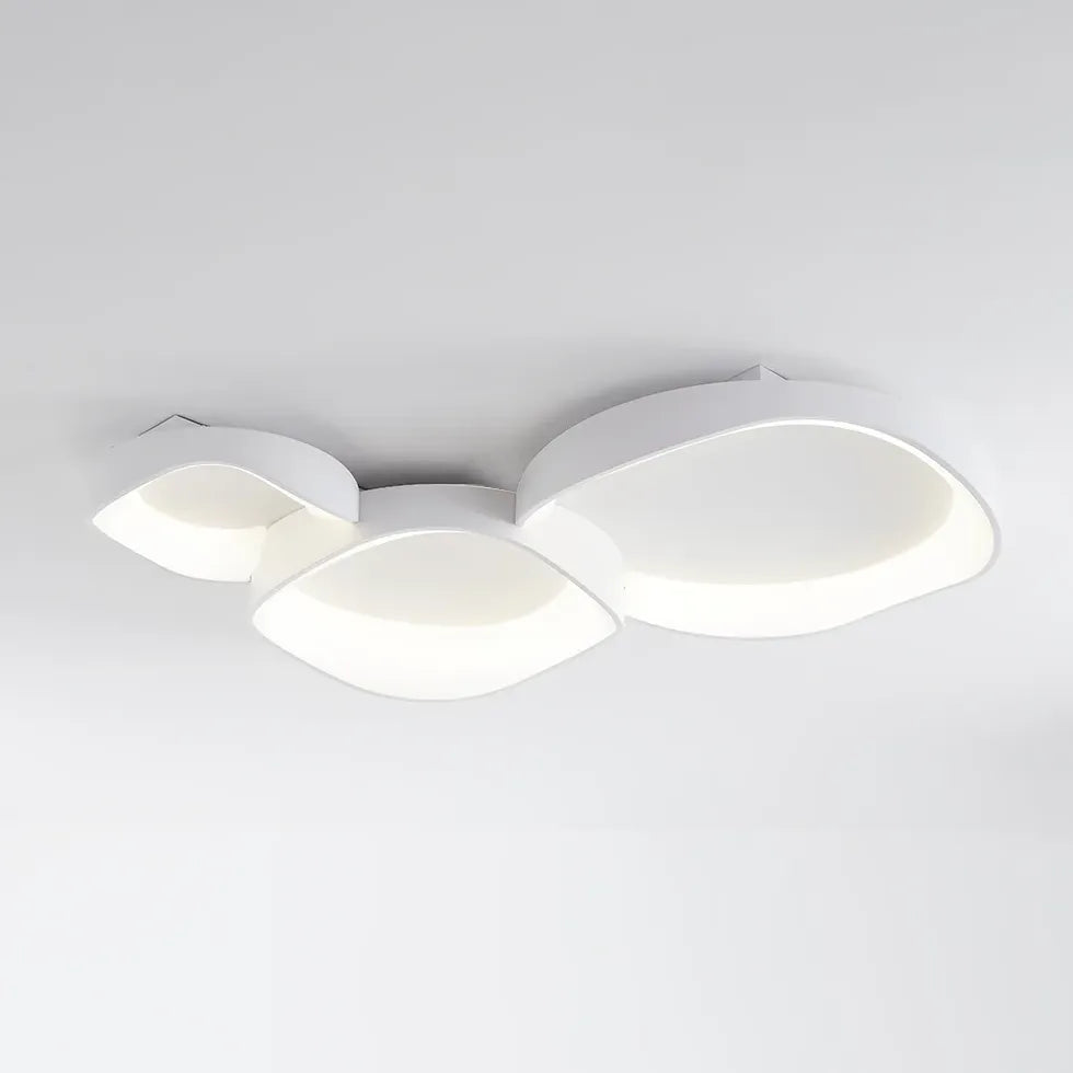 Streamlined Circular Design White LED Ceiling Light