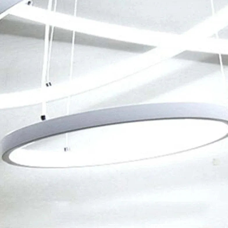 Multi-Layer Ring Design Modern LED Pendant Light