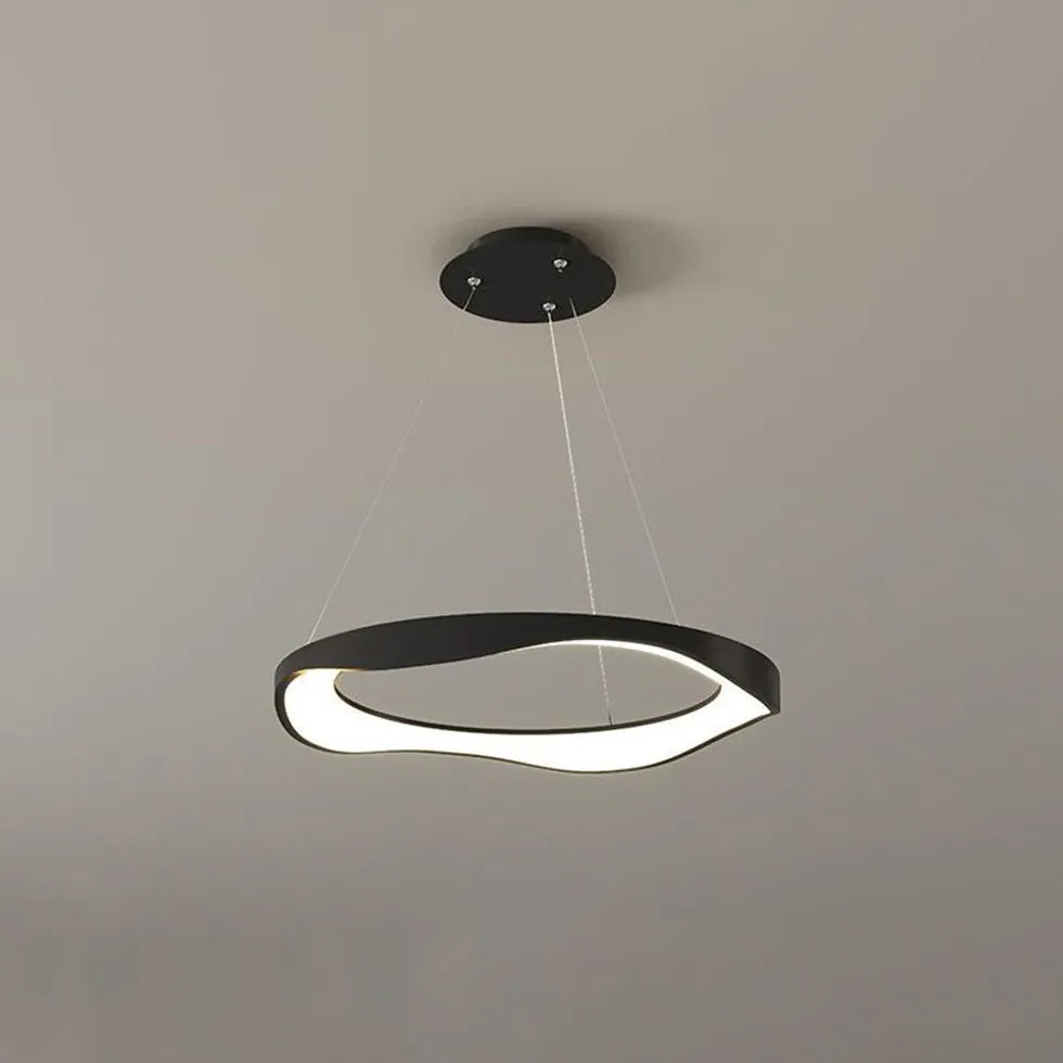 Ringförmige Metall-Acryl-LED-Wohnzimmer-Anhänger Licht