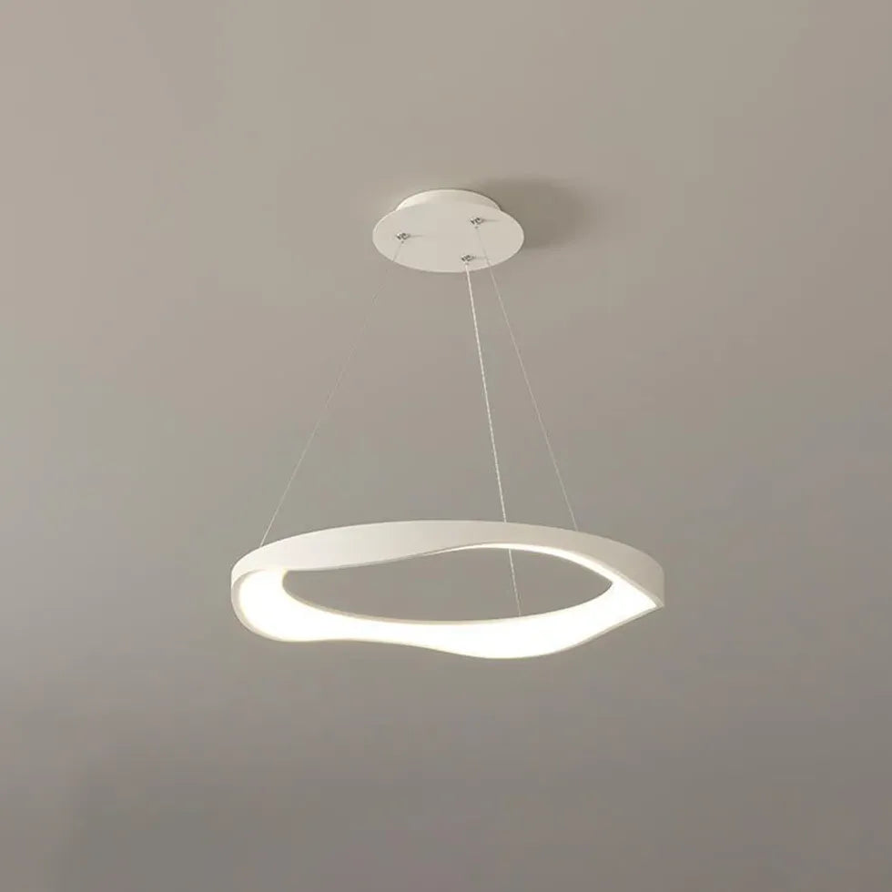 Ringförmige Metall-Acryl-LED-Wohnzimmer-Anhänger Licht