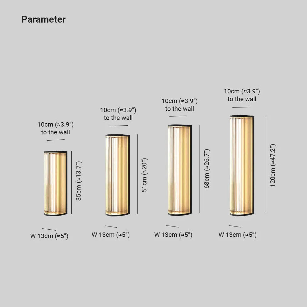 Aussenwandleuchte LED stilvolle Glas moderne Beleuchtung - Clowas.de