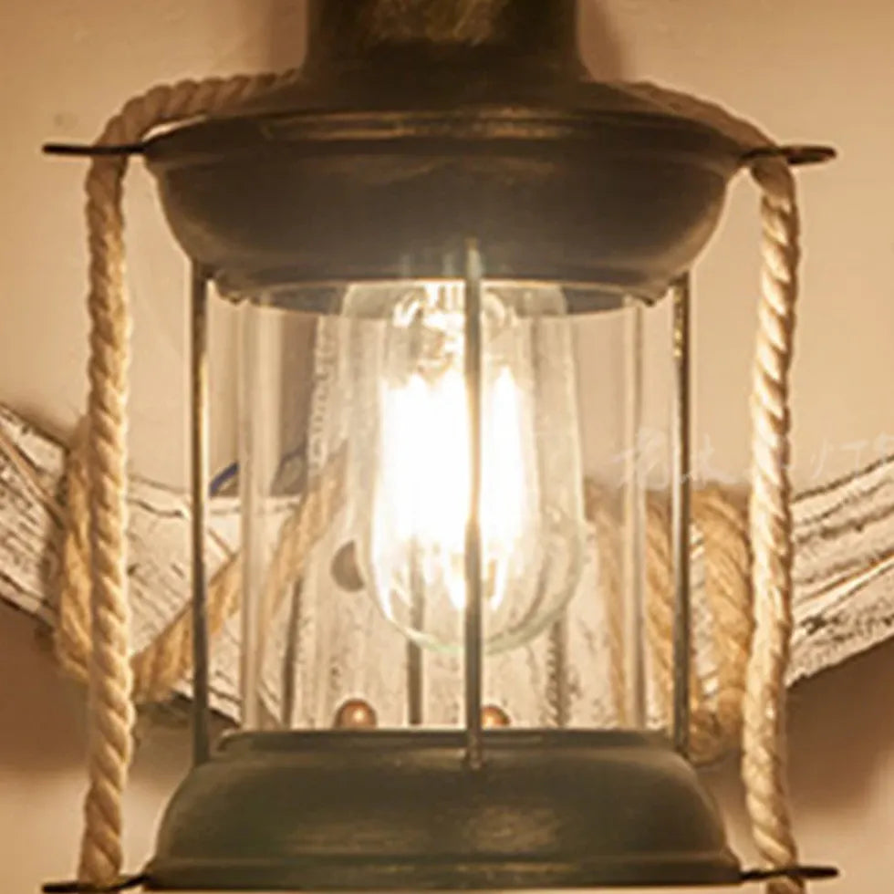 Anchor Shaped Lantern Vintage Wall Lights