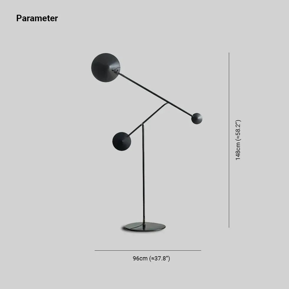 Runde Schatten mehrarmer industrieller Stofflampe