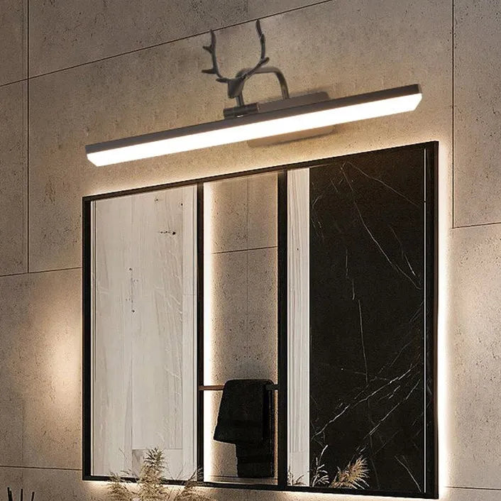 Bad Spiegelleuchte mit Schalter im retro einfachen Stil - Clowas.de
