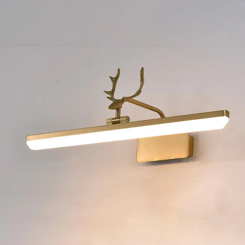 Bad Spiegelleuchte mit Schalter im retro einfachen Stil - Clowas.de