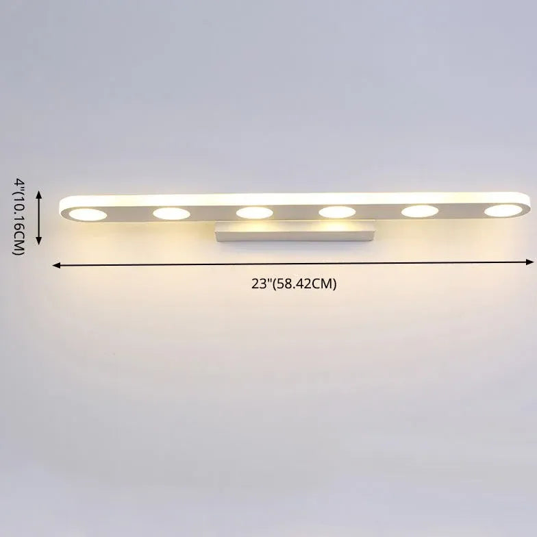 Badezimmer Wandleuchte LED im modernen Acryl Design - Clowas.de