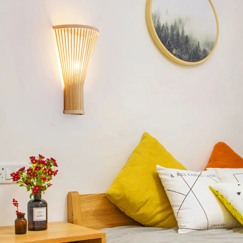 Bambus Wandleuchte für modernes und minimalistisches Ambiente - Clowas.de