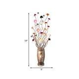 Buntes Bouquet Design Dekorative Stehlampe