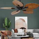 Vintage Five-Leaf Plant Leaf Design Ceiling Fan