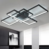 Multi-Rectangular Frame Modern Pendant Light