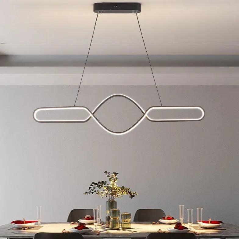 moderne led hängelampen im skandinavischen Stil elegante Linien