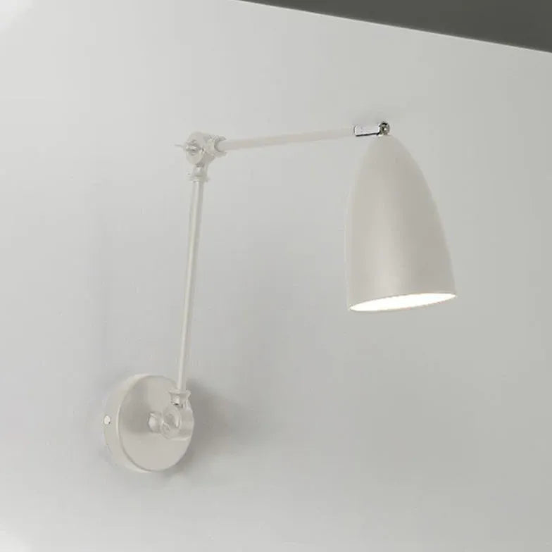 Conical Shade Adjustable Bedside Spotlight