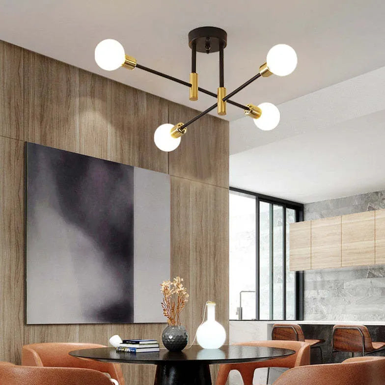 Brilliant Deckenleuchte LED Nordisch Luxus Eisen Kunst - Clowas.de