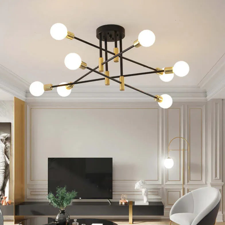 Brilliant Deckenleuchte LED Nordisch Luxus Eisen Kunst - Clowas.de