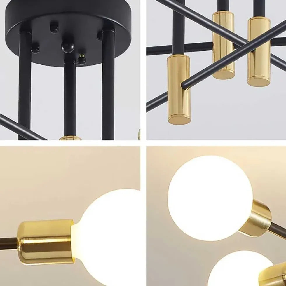 Brilliant Deckenleuchte LED Nordisch Luxus Eisen Kunst - Clowas.de