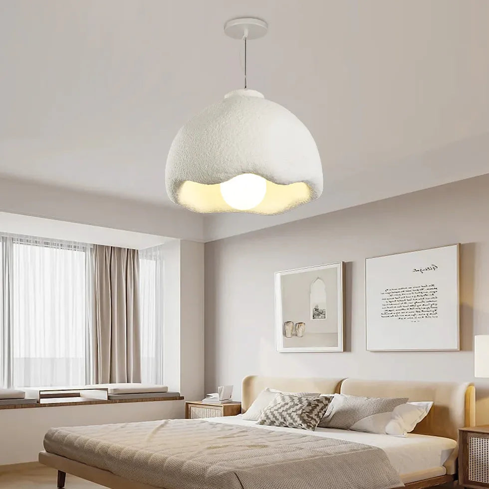 Polystyrene Imitation Concrete Design Modern Pendant Light