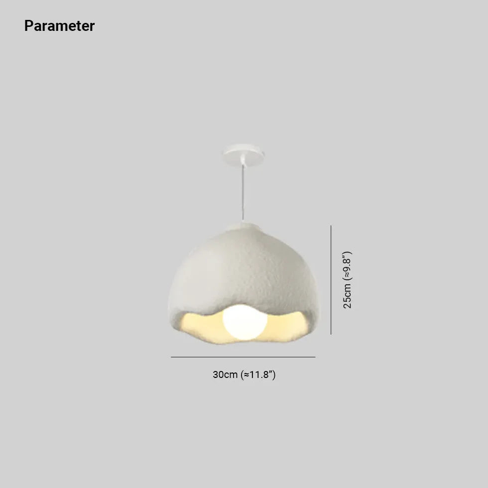 Polystyrene Imitation Concrete Design Modern Pendant Light