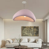 Polystyrene Modern Pink Bedroom Pendant Light