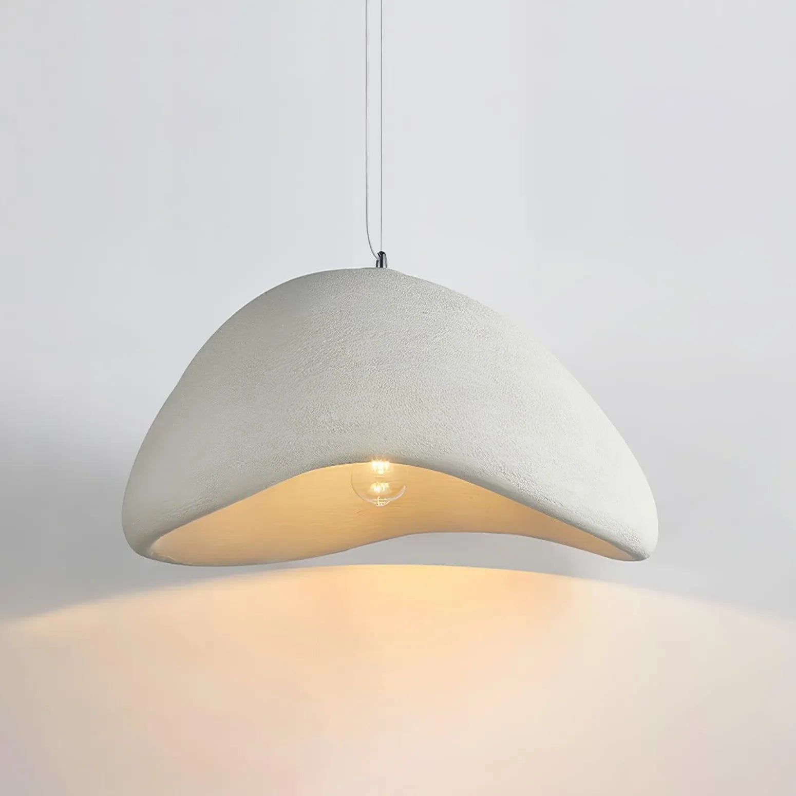 Steinform moderne LED -Anhänger Licht