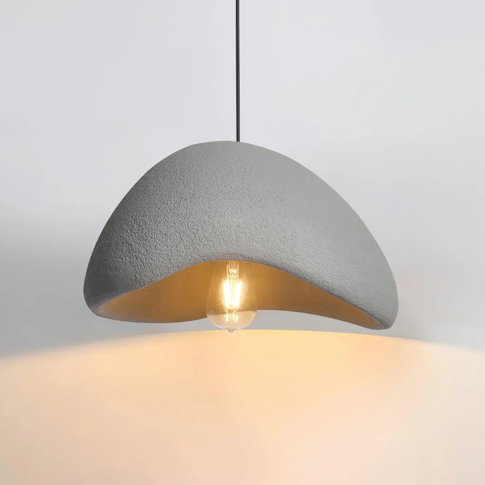 Steinform moderne LED -Anhänger Licht