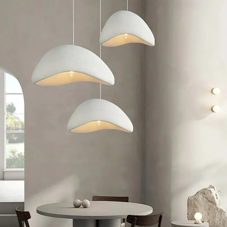 Steinform moderne LED -Anhänger Licht