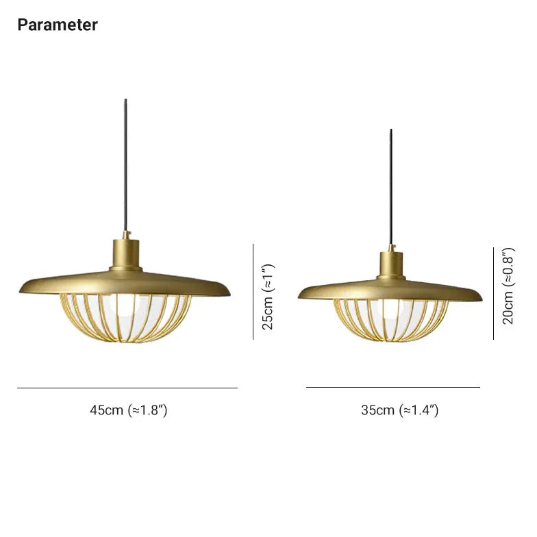 Pendelleuchte Esstisch Gold Nordisch Modern Simplizität